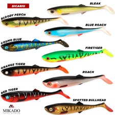 Mikado Sicario Pike Fishing Lure - Soft Pike Fishing Shad - 18cm 52g / 22cm 95g