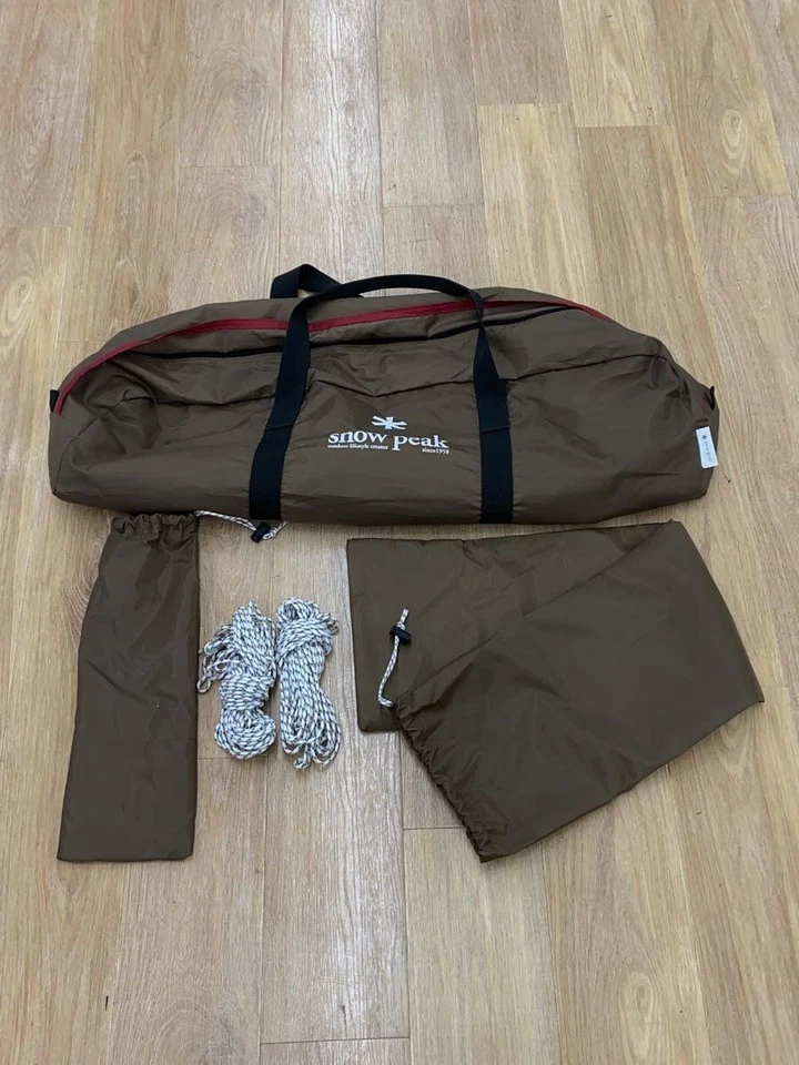 Juego de lona Snow Peak-405 Hexa BRW usada Foto 3 de 4