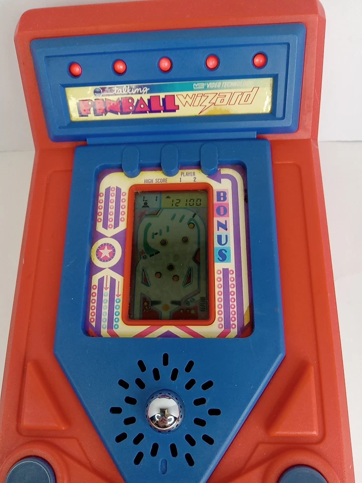 Talking Pinball Wizard Electronic Game VTECH Video Technology 1988  Tested/Works - Image 2 of 4