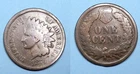ONE CENT START 1874 INDIAN CENT #111-3