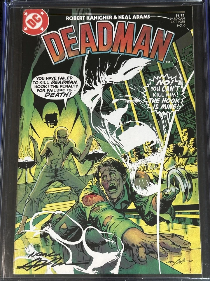 DC Comics 1985 Deadman #6 CGC 9.6 NM+ with White Pages Neal Adams SIGNED!! - Image 2 of 4