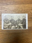 Original Civil War Photo CDV Rare Brown Family Triplets Union Service Published