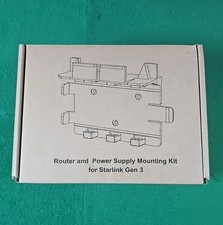 Starlink Gen 3 Router And Power Supply Mounting Kit / Vandesail / New In Box