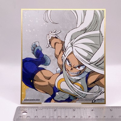 Mirko My Hero Academia Colored Paper Mini Shikishi Card Bandai