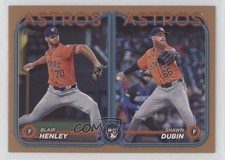 2024 Topps Update Rookie Combo Gold /2024 Blair Henley Shawn Dubin #US252 pl8