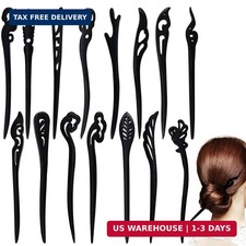 15 PCS Hair Sticks Chopsticks Chinese Pins for Women's Long Hair - Handmade Chig