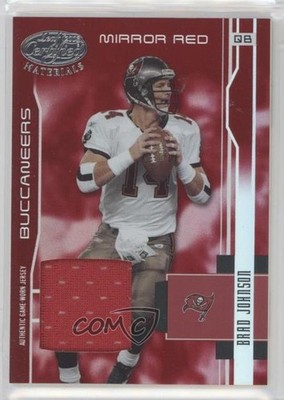 2003 Leaf Certified Materials Mirror Red Materials /150 Brad Johnson #124 0bi7