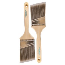 Pro Grade - Paint Brushes - 2Ea 3" Angle Brushes 2Ea H 3A
