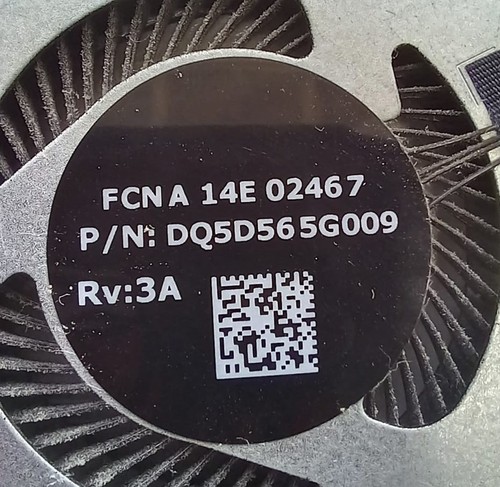 Lenovo Yoga Slim 7 14ITL05 CPU Lüfter Kühler Set DQ5D565G009 DQ5D555G076 - Photo 4/5