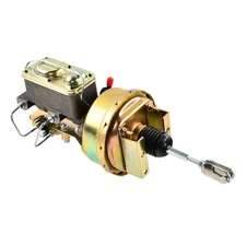 7" Power Brake Booster Master Cylinder Disc Drum Valve Kit For 60-66 Ford Falcon