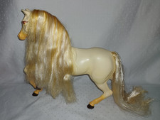 Barbie Pferd * schönes Rapunzel Pferd der Märchenkutsche *  Vintage 1998