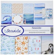 Reminisce Seaside Collection Kit, Multicolor, 12" by 12", SES-200 
