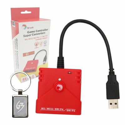 Brook Wii WiiU Nintendo Switch PS4 Game Controller to Nintendo Switch PS