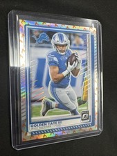 2025 Panini Optic Golden Tate III Fire Emoji #124 Detriot Lions