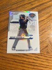 2025 Panini Prospect Edition Sean Gamble Kansas City Royals #102 Silver Prizm