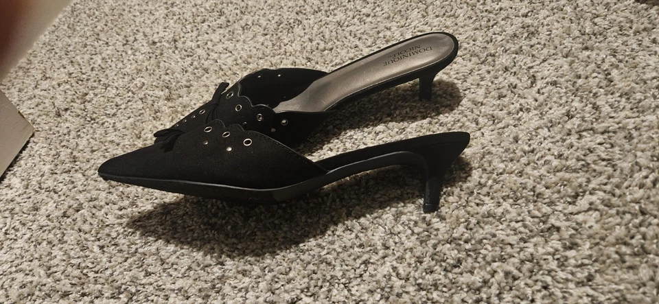 Tacones Kittyyyyy... 3 Pares, Talla 12 Negro, 12 Leopardo, Marfil 11w Foto 3 de 4