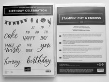 Stampin' Up BIRTHDAY CELEBRATION Stamp Set and Dies Bundle