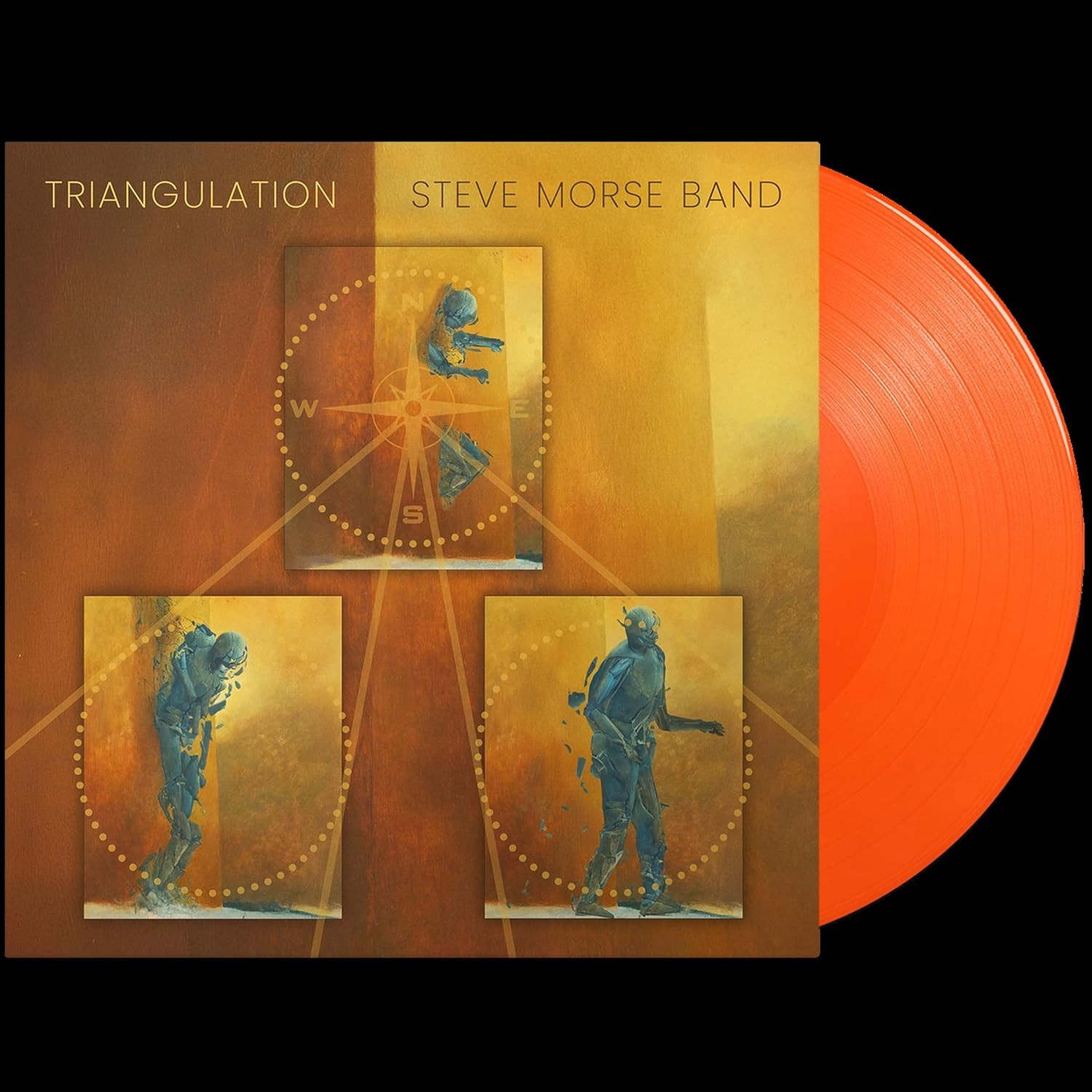 STEVE MORSE BAND Triangulation Vinyl LP (Orange) NEW & SEALED