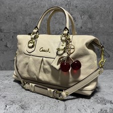 Coach Y2K Ashley Leather Boston Bag