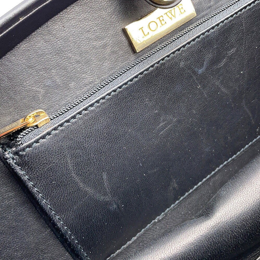 LOEWE Handbag Leather Black — image 11