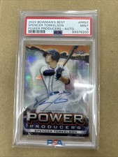 2020 Bowman's Best Power Producers /99 Spencer Torkelson #PP-ST PSA 9 MINT Auto