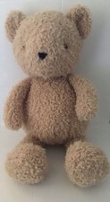 H&M Hennes & Mauritz Teddy Bear Beige Large Plush Soft Toy Comforter 46cm
