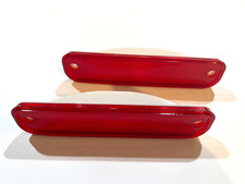 1973-1980 Chevrolet Gmc Truck Rear Red Side Marker Lights Lens Pair 1973-1980 Chevrolet Gmc Truck Rear Red Side Marker Lights Lens Pair
