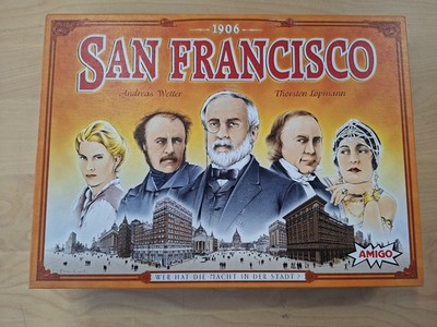 San Francisco 1906 Wer hat die Macht - Amigo-Brettspiel-Sammlung-Konvolut-Board