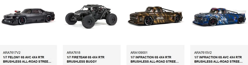 ARRMA AR310440 Pin 2.25x9.8mm (6) Kraton Typhon Notorious Mojave Felony 6S - Image 2 of 4