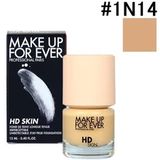 Make Up For Ever HD Skin Undetectable  Foundation 12ml / 0.40fl oz color 1n14