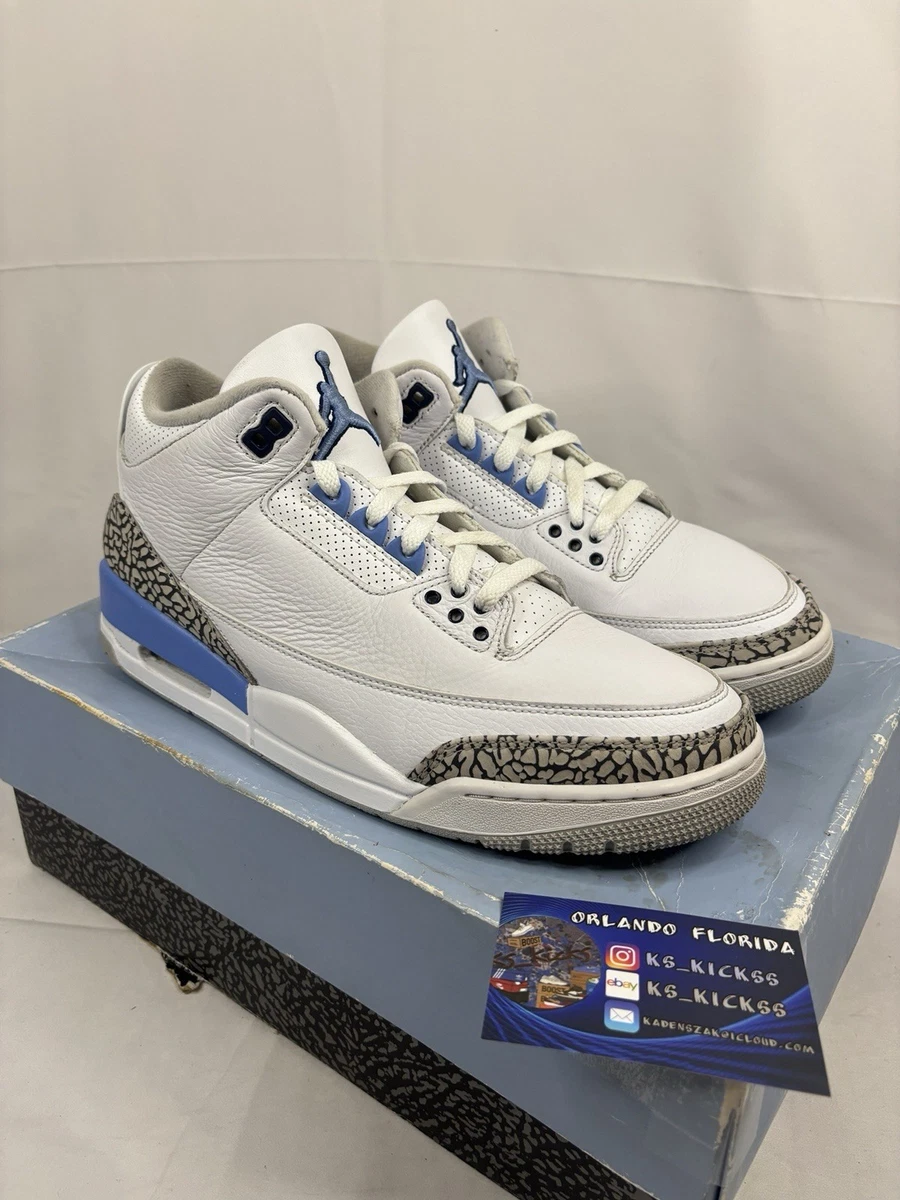 Jordan 3 Retro Mid UNC for Sale | Authenticity Guaranteed | eBay