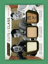 Cournoyer, Geoffrion, Plante 24-25 Upper Deck Engrained Icons Cuts Of Class /...