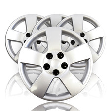 Set Of Four 16 Silver Abs Hubcap Wheel Covers For 2006-11 Chevy Hhr Screw-on