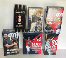 Baseball Bobbleheads NEW IN BOX unopened - Nationals, Pirates, Mets