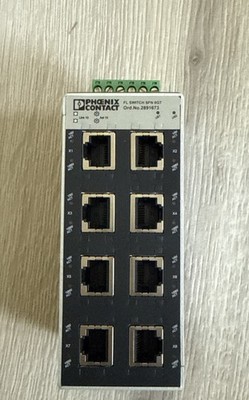 Phoenix Contact FL SWITCH SFN 8GT 2891673 Industrial Ethernet Switch UNUSED