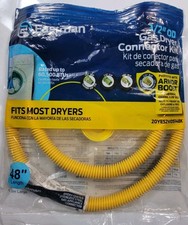 Eastman 1/2" OD Gas Dryer Connector Kit 48" Length 20YE52V05148K