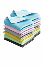 12 PCS Microfiber Cleaning Cloth for Glasses 6"X7" , Premium Eyeglass Cleaning