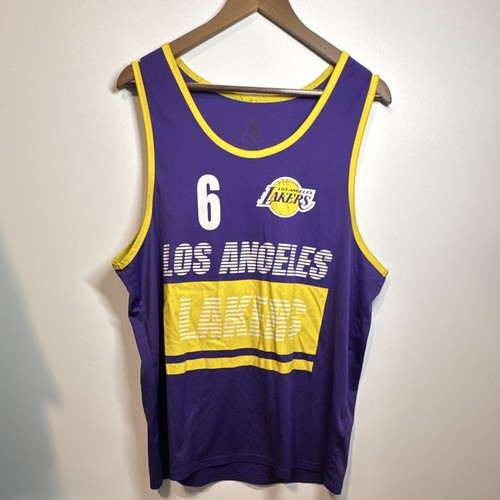 Nike Patrick Beverley Los Angeles Lakers Authentic Basketball Jersey 6 James XL