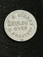 St. Louis Missouri Trade Token Hy & Johnny Zulpo