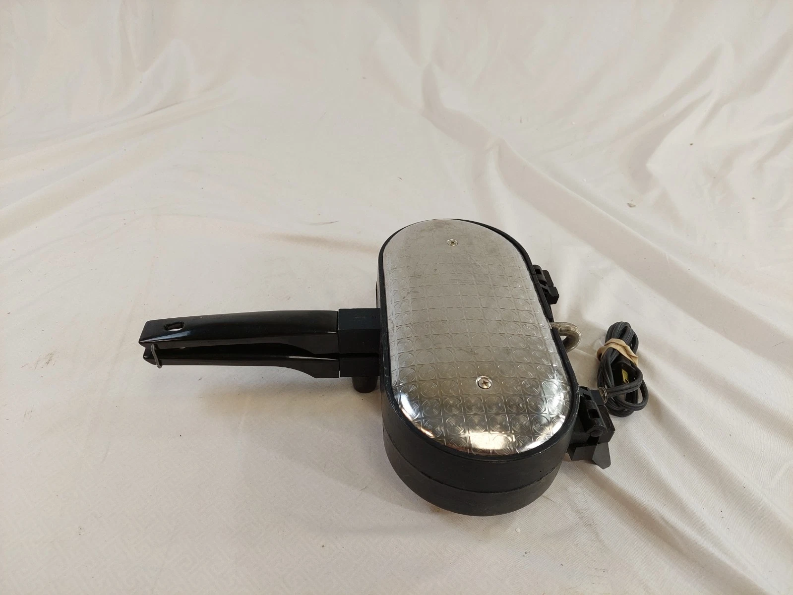 Vintage C Palmer Waffle Maker Iron Model 1300T Pizzelle USA Made Tested