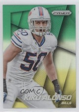 2014 Panini Prizm Neon Green & Yellow Prizm Kiko Alonso #130 0a1