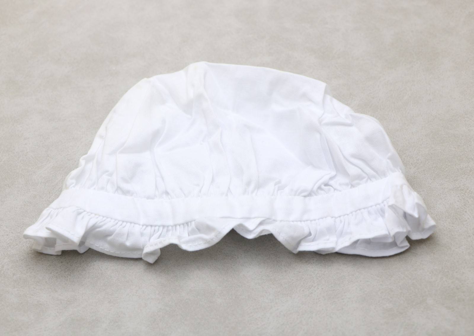 American Girl Felicity white Mob Cap for 18'' doll School Outfit hat