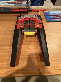 LEGO CITY: Speedboat (7244) With BoxIncomplete. Missing Both Minifigs, And Motor