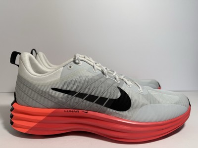 New Nike Lunar Roam White Bright Crimson Hot Lava HF4901-100 Men's