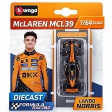 Bburago 1:64 McLaren MCL39 Lando Norris F1 Diecast Australian GP 2025