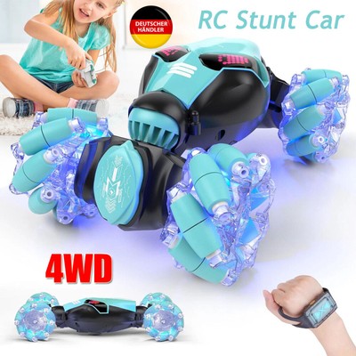 Ferngesteuerte Auto RC Stunt Drift Auto 2,4 GHz 4WD Offroad Twist Car für Kinder