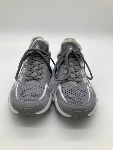 Adidas Mens SM Impact FLX GX8115 Lace Up Gray White Football Shoes Sz 9.5 - Picture 3 of 9