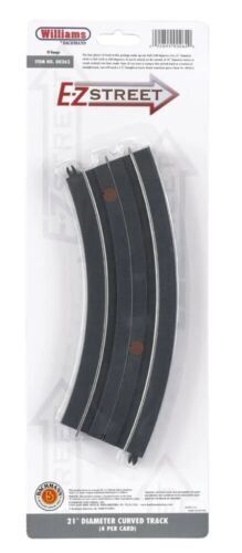 Bachmann Trains - Snap-Fit E-Z TRACK RADIUS CURVED TRACK (4/card