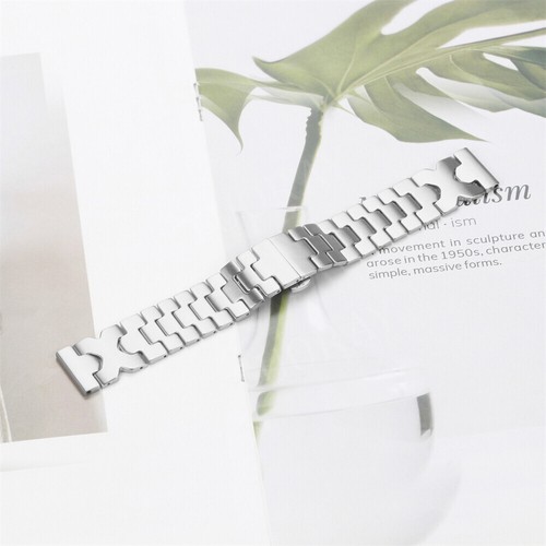 Luxus Edelstahl Uhrenarmband 22mm Schnellverschluss Smartwatch Armband Bracelet - Bild 59 von 61
