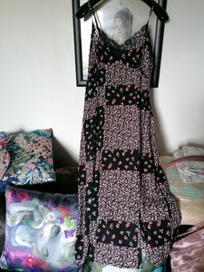 bohemian patchwork dress